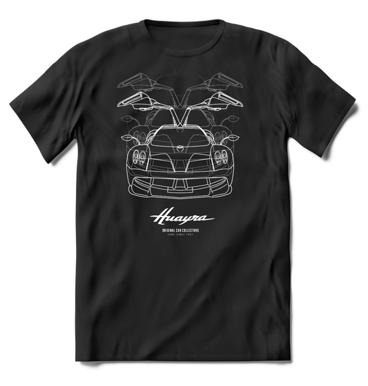T-shirt Don Huayra Race Car Negra